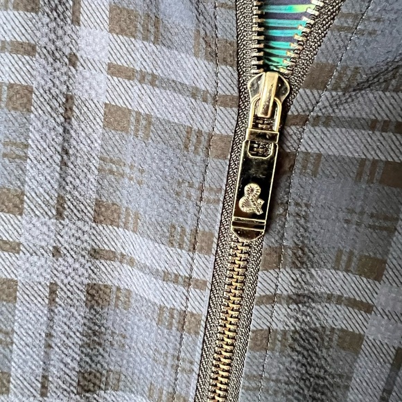 Paisley & Gray Plaid Seersucker Bomber Jacket - Picture 6 of 7